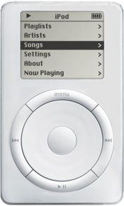 Apple first generation iPod from 2001.